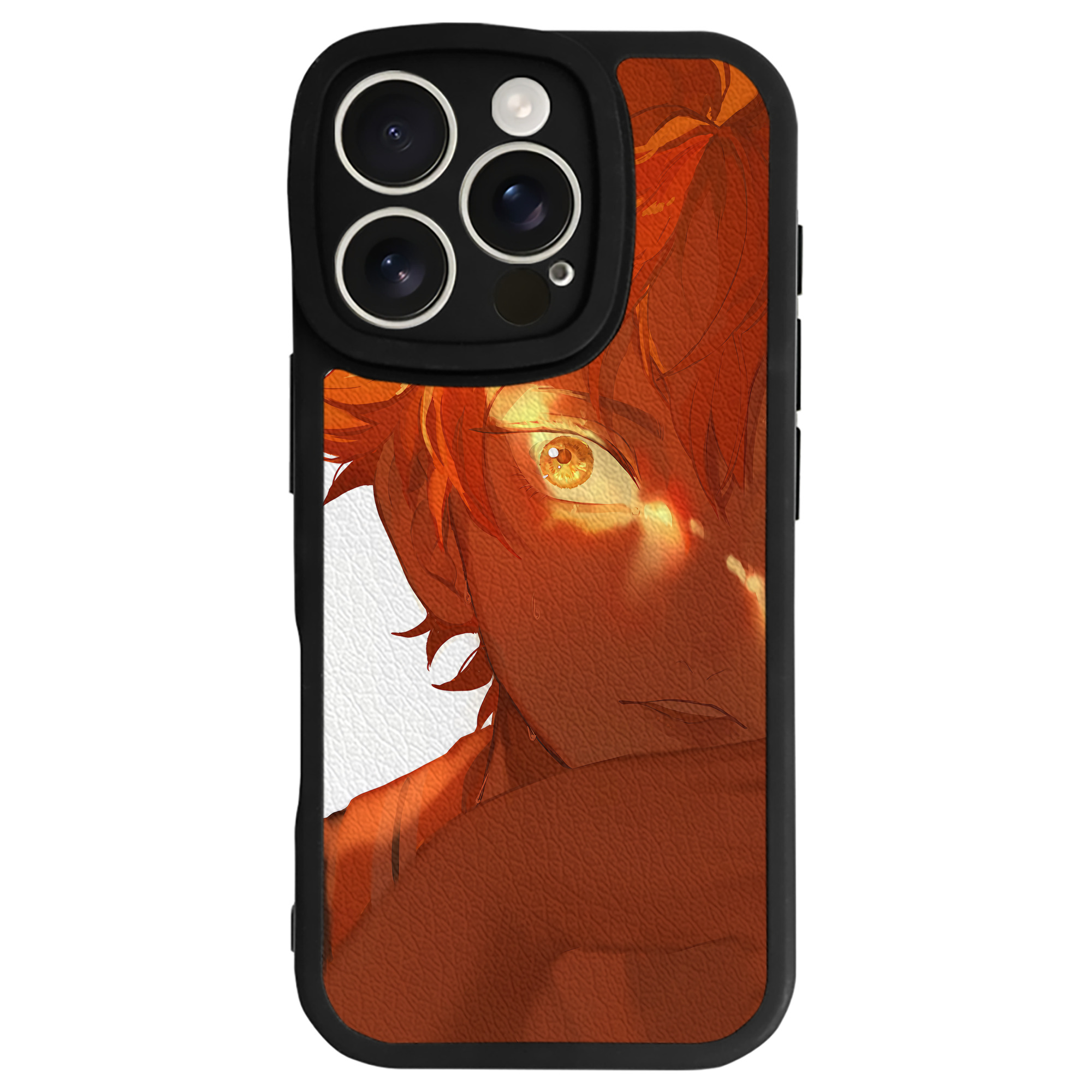 （画像用） ハイキュー!! Haikyu!! 【iPhone 16シリーズ対応】シリコンスマホケース（レザー調） 材質：シリコン